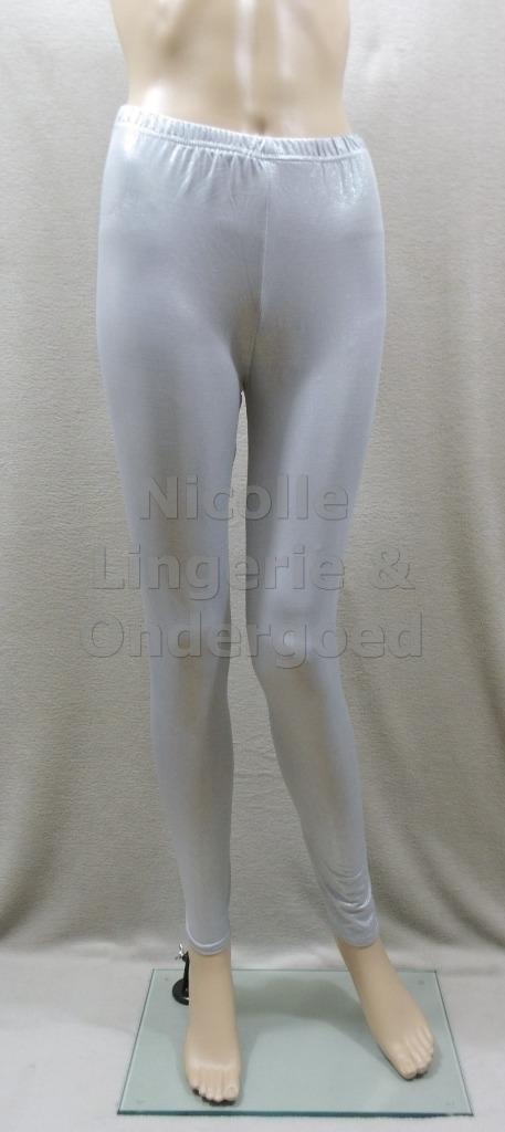 Legging Grijs Metallic One Size (008), Kleding | Dames, Leggings, Maillots en Panty's, Nieuw, Legging, Grijs, Ophalen of Verzenden
