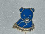 SP2098 Speldje Barend de beer blauw, Verzamelen, Speldjes, Pins en Buttons, Ophalen of Verzenden, Gebruikt, Overige onderwerpen