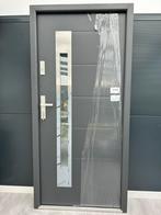 Aluminium voordeur antraciet grijs links, Nieuw, 80 tot 100 cm, Minder dan 200 cm, Ophalen of Verzenden