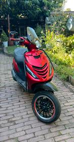 Piaggio zip 80cc 4t I-get met sp voorvork, Fietsen en Brommers, Scooters | Piaggio, Ophalen, Zo goed als nieuw, Benzine, Zip