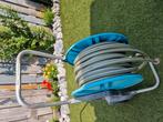 Gardena tuinslanghaspel met 25 meter slang., Ophalen of Verzenden, Zo goed als nieuw