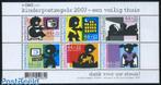 Kavel 852 Kinderzegels velletje 2007, Postzegels en Munten, Verzenden, Na 1940, Postfris