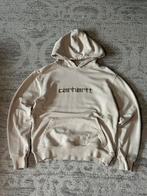 Carhartt WIP Script Hoodie Beige - L, Kleding | Heren, Maat 52/54 (L), Beige, Carhartt, Ophalen of Verzenden