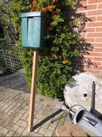 brievenbus met paal, Tuin en Terras, Ophalen, Gebruikt, Kunststof, Staande brievenbus