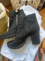 Zwarte laarsjes mt 38, Ophalen of Verzenden, Zo goed als nieuw, Zwart, Sneakers of Gympen