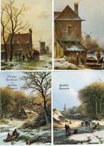 kerstkaart, Verzamelen, Ansichtkaarten | Themakaarten, Verzenden, Gelopen, Feest(dag)