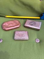 Vintage tabaksdozen/sigarettendoosjes - decoratie set, Ophalen of Verzenden