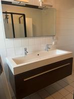Badkamer meubel  compleet spiegel/verlichting /kranen, Huis en Inrichting, Ophalen, Gebruikt, 100 tot 150 cm, Minder dan 100 cm