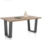 H&H eettafel 6 personen 220 x 100, Huis en Inrichting, Tafels | Eettafels, Ophalen, 200 cm of meer, 50 tot 100 cm, Zo goed als nieuw