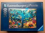 Ravensburger puzzel 9000 stukjes onder water paradijs, Hobby en Vrije tijd, Denksport en Puzzels, Ophalen of Verzenden, Zo goed als nieuw