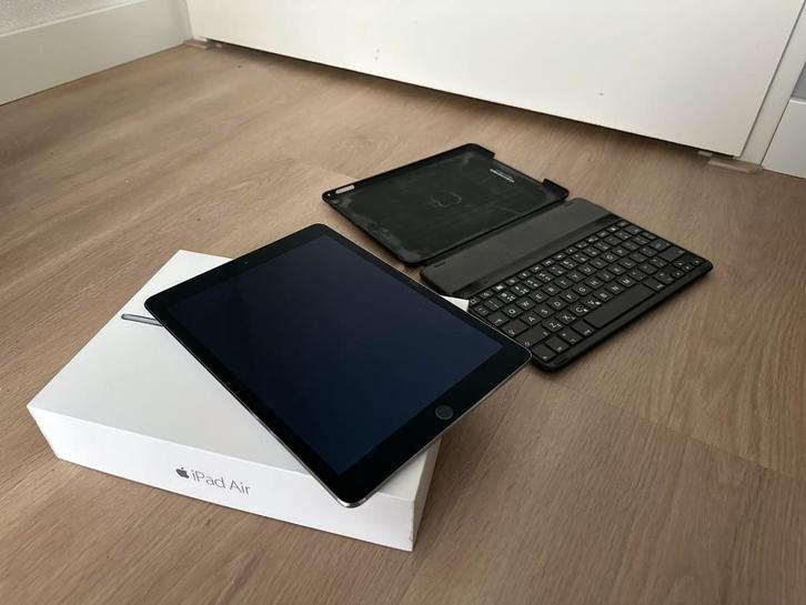 iPad Air 2 / WiFi 16GB / barst in scherm, Computers en Software, Apple iPads, Gebruikt, Apple iPad Air, Wi-Fi, 10 inch, 16 GB