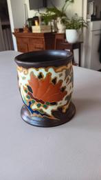 Gouda plateel pot, Antiek en Kunst, Antiek | Keramiek en Aardewerk, Ophalen of Verzenden
