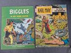 Biggles nr. 1 uit 1965 en Karl may, Boeken, Stripboeken, Meerdere stripboeken, Ophalen of Verzenden, Zo goed als nieuw