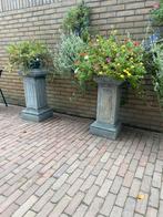 Natuursteen zuilen - 80 cm hoog, Steen, Gebruikt, Binnen, Ophalen of Verzenden