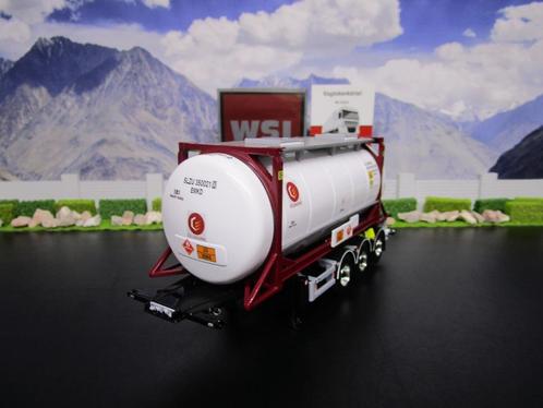Wsi 03-1148 & 04-2196, CS 20FT Tank Container & Tank Chassis, Hobby en Vrije tijd, Modelauto's | 1:50, Nieuw, Bus of Vrachtwagen