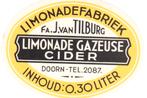 Oud limonade etiket Doorn, Verzamelen, Ophalen of Verzenden, Zo goed als nieuw, Overige typen