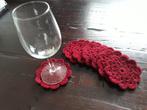 Onderzetters  gehaakt kerst, Ophalen of Verzenden, Zo goed als nieuw, Glas of Kopje