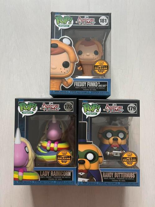 NFT Digital Adventure Time set, Verzamelen, Poppetjes en Figuurtjes, Nieuw, Ophalen of Verzenden