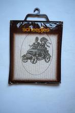 zwart wit borduurpakket Scheepjes 2085 auto met stel, Ophalen of Verzenden, Nieuw, Handborduren, Borduurpakket