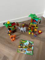 ZGAN Lego Duplo dierentuin tropisch eiland set 10906 tijger, Ophalen of Verzenden, Zo goed als nieuw, Duplo