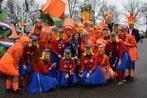Carnavalskleding - loopgroep - thema: Oranjekoorts, Carnaval, Ophalen of Verzenden, Zo goed als nieuw, Kleding
