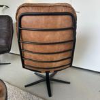 Gratis bezorging - Inno living Odin - Cognac met hocker, Gebruikt, 75 tot 100 cm, Ophalen of Verzenden, Metaal
