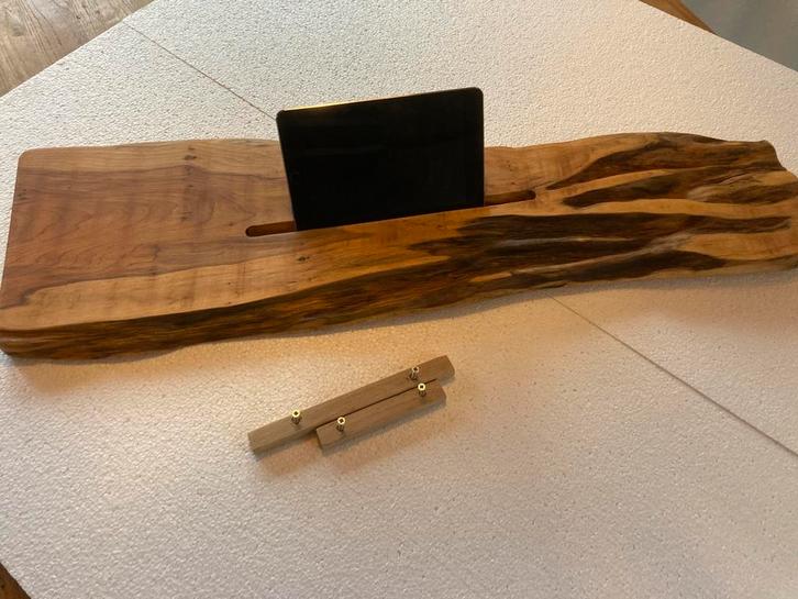 Unieke badplank - taxus - 84 cm, Huis en Inrichting, Badkamer | Badtextiel en Accessoires, Nieuw, Overige typen, Bruin, Ophalen of Verzenden