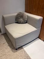 Hoek zit element beige, Ophalen, Eenpersoons, Beige, Zo goed als nieuw