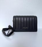 MICHAEL KORS Zwart leer crossbody schouder tas bag, Ophalen of Verzenden, Zo goed als nieuw, Zwart, Schoudertasje