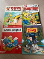 4 Stripboeken: Popeye, Flintstones, Smurfen, Doug, Boeken, Stripboeken, Meerdere stripboeken, Ophalen of Verzenden, Gelezen