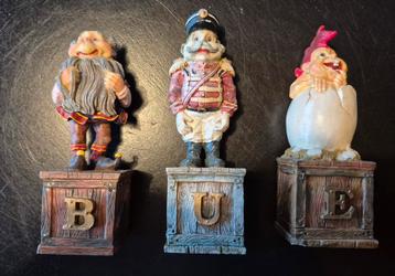 Vintage Laafjes/ laven stenen beeldjes efteling 1998 beschikbaar voor biedingen