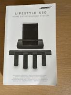 Bose Lifestyle 650 soundsystem, Gebruikt, 70 watt of meer, 5.1-systeem, Overige spelers