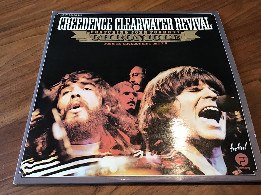 LP 1976, CREEDENCE CLEARWATER REVIVAL, CHRONICLE, ALBUM 235, Ophalen of Verzenden, Zo goed als nieuw, 12 inch, Poprock