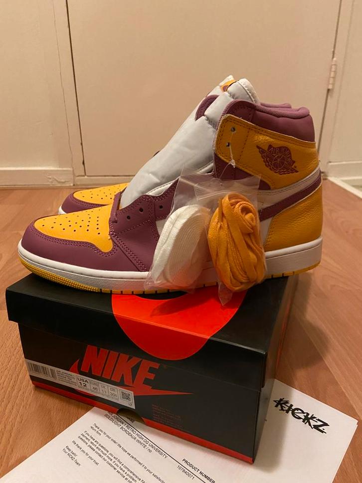Nike Air Jordan 1 Retro High OG Brotherhood EU 46 US 12 DS, Kleding | Heren, Schoenen, Nieuw, Sneakers of Gympen, Overige kleuren
