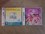 Nintendo DS Spellen - K3 & Picross, Spelcomputers en Games, Games | Nintendo DS, Puzzel en Educatief, Gebruikt, 1 speler, Ophalen of Verzenden
