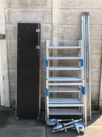 Alumexx 90x250x6,20 werkhoogte, Doe-het-zelf en Verbouw, Ophalen, Gebruikt, Rolsteiger of Kamersteiger, Alumexx