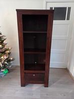 Teak houten boekenkast - massief hout, Ophalen, 100 tot 150 cm, 50 tot 100 cm, Zo goed als nieuw