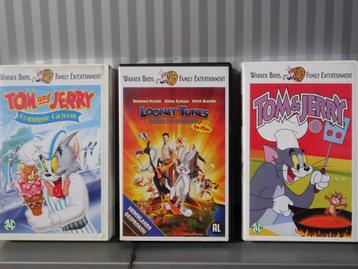 16 originele video banden, Swiebertje, Tom & Jerry en meer.. beschikbaar voor biedingen