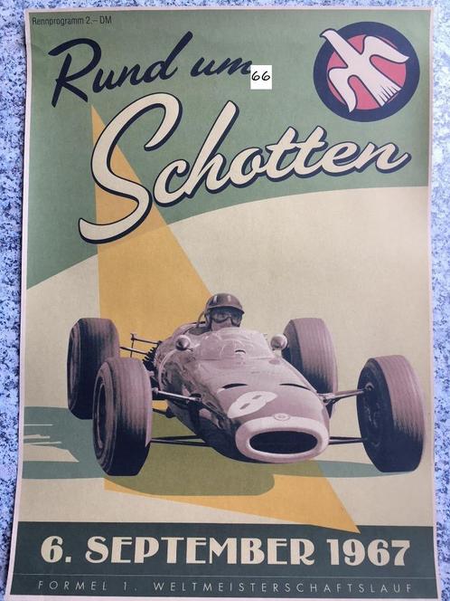 Vintage poster formule 1 herdruk poster rund um schotten, Verzamelen, Posters, Zo goed als nieuw, Overige onderwerpen, A1 t/m A3