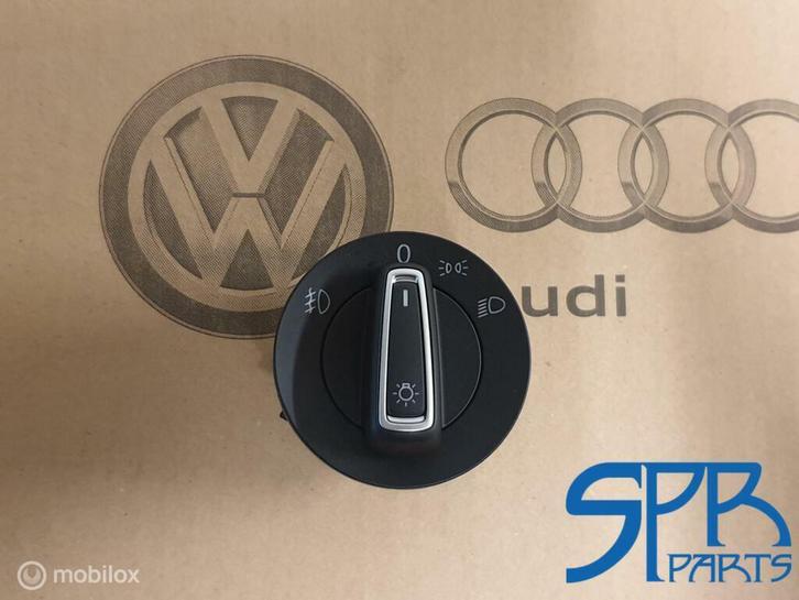 VW GOLF 7 POLO 6C Lichtschakelaar chroom 5G0941431BK SEAT, Auto-onderdelen, Dashboard en Schakelaars, Volkswagen, Nieuw, Ophalen of Verzenden