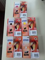 6 Cartridges voor Epson Stylus Photo printer R1900, Nieuw, Cartridge, Ophalen of Verzenden, Epson Stylus
