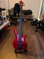 Cort C5 Deluxe Candy Red 5-snarige basgitaar, Ophalen, Zo goed als nieuw, Elektrisch, 5-snarig