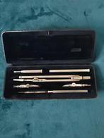 Passer / tekenset E.O Richter & Co Pracision IIp, Antiek en Kunst, Antiek | Gereedschap en Instrumenten, Ophalen of Verzenden