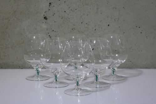 Belfor - Exquisite - Donkergroene sliert in gedraaid been, Antiek en Kunst, Antiek | Glas en Kristal, Ophalen of Verzenden