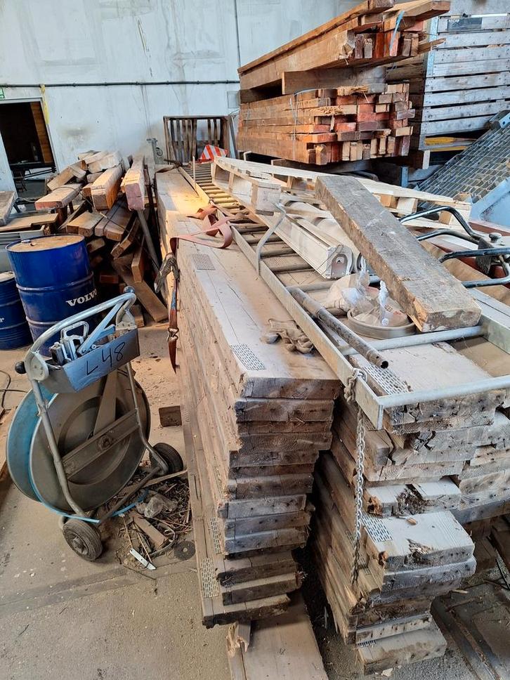 Balken spanten dakbalken stal loods lounge overkapping, Doe-het-zelf en Verbouw, Overige Doe-het-zelf en Verbouw, Zo goed als nieuw