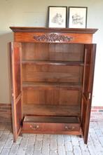 Prachtige antieke mahonie houten meidenkast., Antiek en Kunst, Antiek | Meubels | Kasten, Verzenden