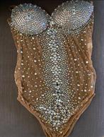 Zwangerschap body voor fotoshoot rhinestones glitter, Kleding | Dames, Ophalen of Verzenden, Body of Korset