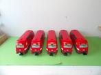 Playmobil 5 basis treinen met 1 paar wielen, Ophalen of Verzenden, Gebruikt, Complete set