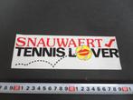 sticker SNAUWAERT Tennis Lover, Ophalen, Zo goed als nieuw, Bedrijf of Vereniging