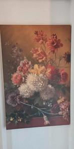 Canvas print doek schilderij bloemen 116x75, Ophalen